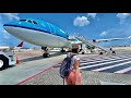 KLM Airbus A330 🇸🇽 Sint Maarten SXM to Amsterdam Schiphol AMS 🇳🇱 via Curaçao 🇨🇼 [Full Flight Report]