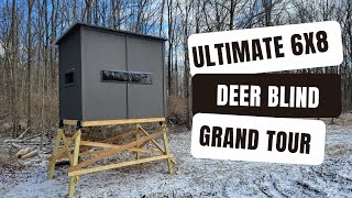 ULTIMATE Custom 6x8 Deer Blind Grand Tour