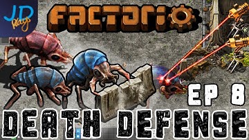 Ep8 Purple Crap ⚙️Factorio 1.0 Death Defence with @SoellessGaming