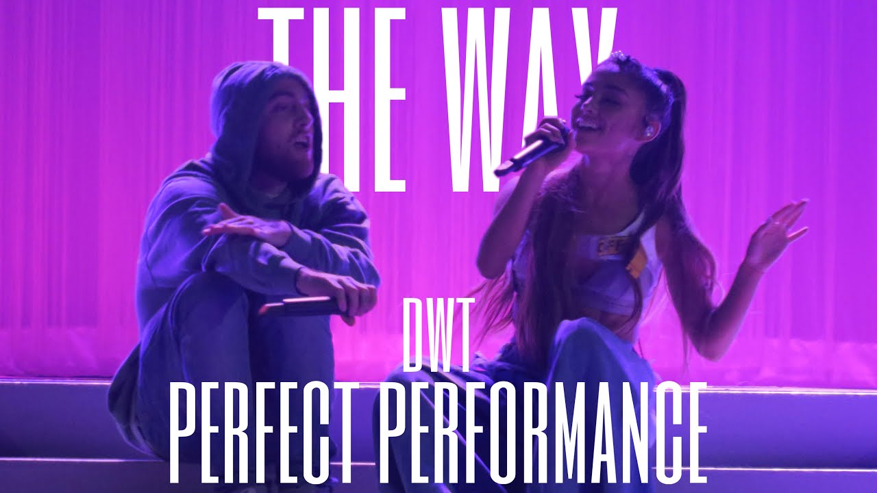 ariana grande - the way (dwt perfect performance)