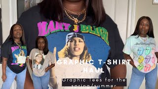 Graphic T-shirt haul for the summer! 👕 (Part 2)