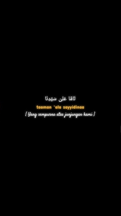 Story wa - Sholawat Nariyah