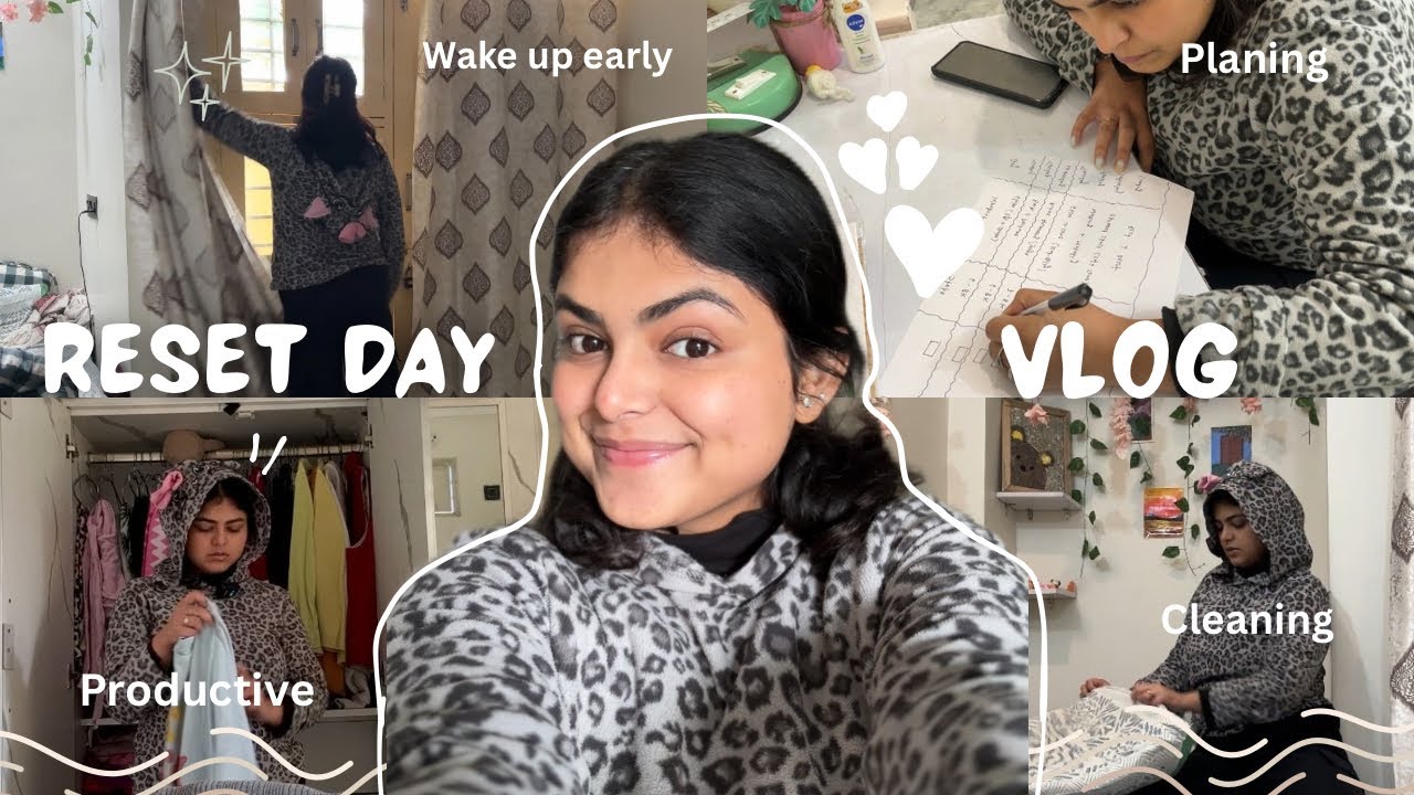 Reset Day Vlog ✨| Getting back on track 