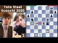 Un Sacrificio da Libro! - Van Foreest vs Dubov | Tata Steel Chess 2020