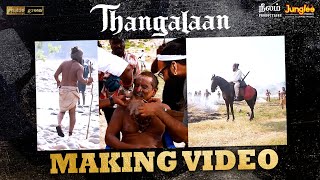 Thangalaan Making Video Chiyaan Vikram K E Gnanavelraja Pa Ranjith G V Prakash Kumar