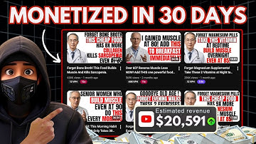 This Faceless YouTube Niche Gets You Monetized in 30 Days (Full AI Blueprint)