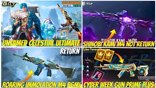 Bgmi Next Prize Path Leaks Shinobi Kami M416 Cyber Week Guns Prime Plus Trick Roaring M416 4.2