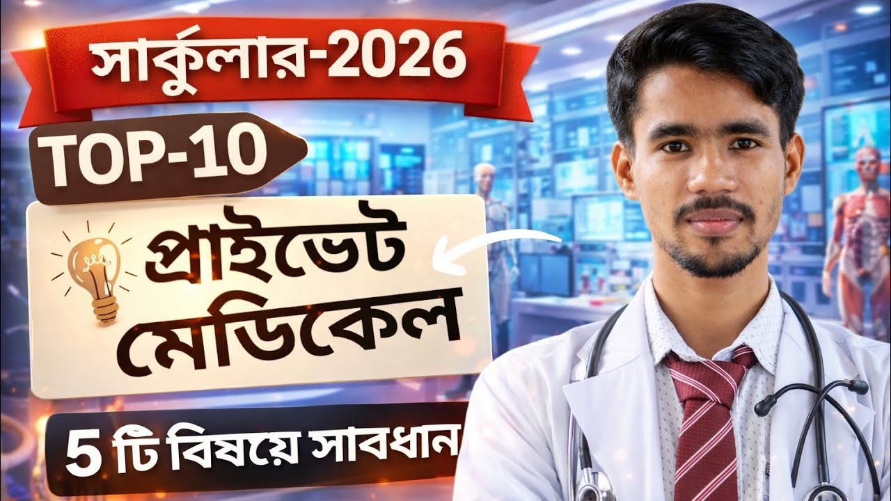 ৫টি ভুলে প্রাইভেট মেডিকেল স্বপ্ন শেষ ! প্রাইভেট মেডিকেল কলেজ নির্বাচন পদ্ধতি | ভুল কলেজ নিলে বিপদ