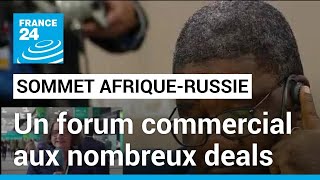 Sommet Afrique-Russie : au moins 64 contrats dans tous les domaines ont déjà été signés