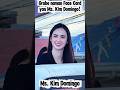 WOW! GRABE NAMAN FACE CARD YAN MS. KIM DOMINGO!❤️ #shorts