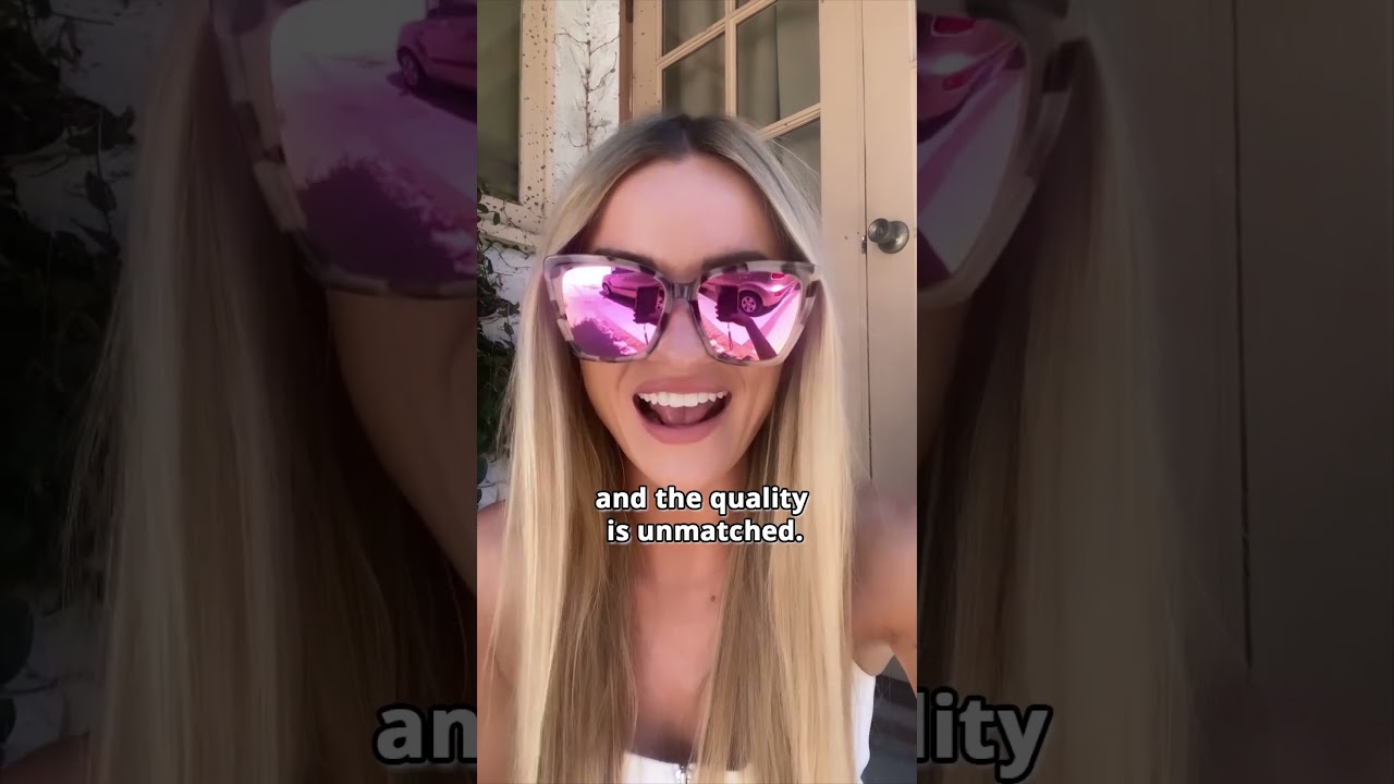 Becky II Cream Tortoise Pink Mirror Sunglasses Review | DIFF Eyewear ✨