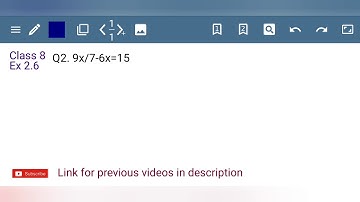 Q2 ex 2.6 Linear equations in one variable ch 2 class 8 ncert maths