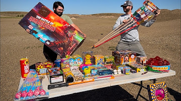 TESTING INSANELY STRANGE FIREWORKS…