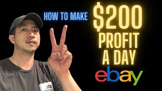 eBay: How much You Need To List to Make $200 Per Day