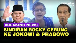 🔴 LIVE - Rocky Gerung Sindir Jokowi & Prabowo Bahas Politik Ekologi