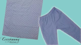 패턴 없이 바지 만드는 꿀팁 / Too easy way to make pants without a pattern