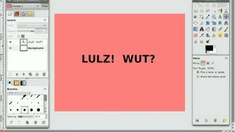 the GIMP : Drop Shadows