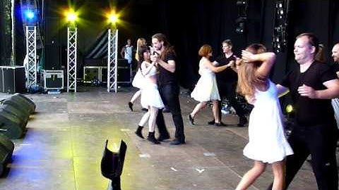 Zouk performance in Rotterdam Music festival, Angy Conc & Willem Engel