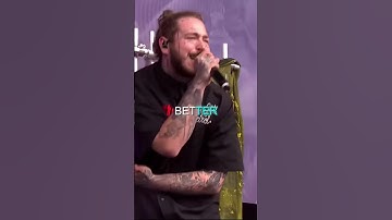 Thumbnail of Post Malone gives fan a ❤️