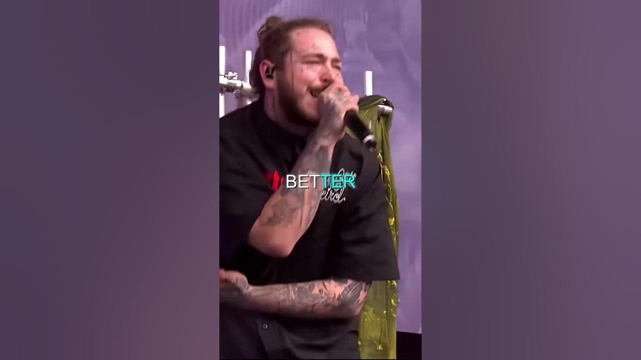 Post Malone gives fan a ❤️