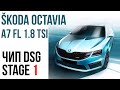 Чип-тюнинг тест DSG7 DQ200 SKODA OCTAVIA A7 1.8 TSI