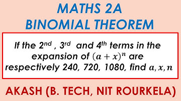Binomial Theorem Important LAQ 9 | Maths 2A #maths2a #inter2ndyearmaths