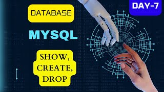 Database Bangla Tutorial | DAY- 7 | SHOW, CREATE  AND  DROP DATABASE MYSQL | SQL | #Basic IT For You Information