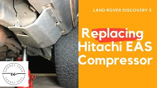 Sports Performance LR3 Hitachi Style EAS compressor remove and install | Land Rover Discovery 3