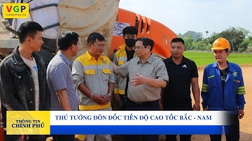 Thủ tướng đôn đốc tiến độ cao tốc Bắc - Nam