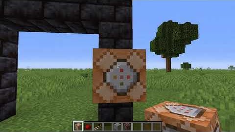 How to make a simple command block door