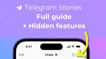 ⚡️Telegram Stories - how to share, edit, and view them anonymously
