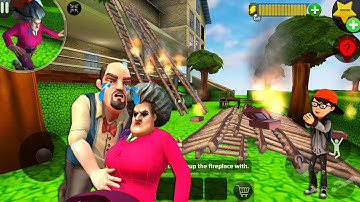 troll Miss T so funny everyday in Scary Teacher 3D (android, ios) part 1234