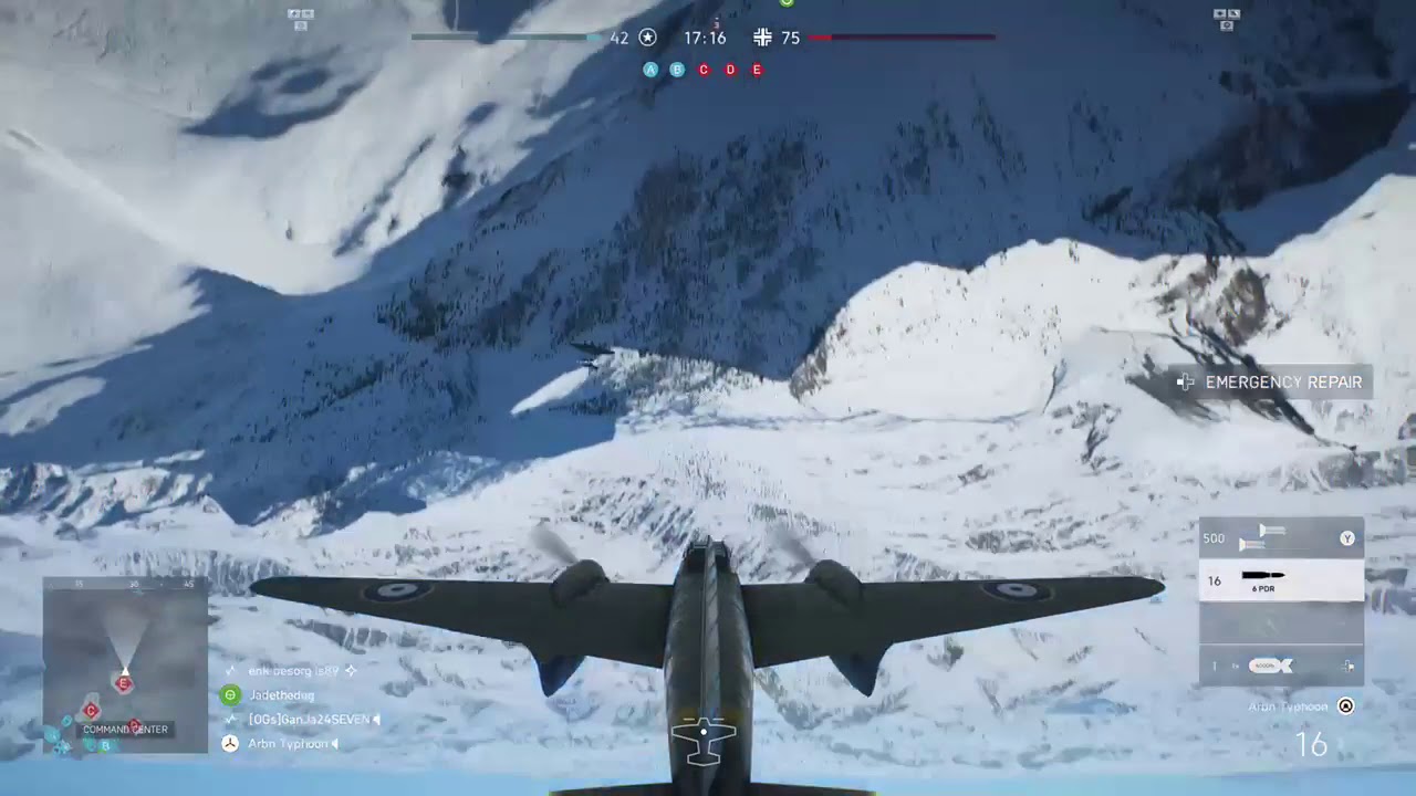 BFV mosquito 4000lb bomb before update