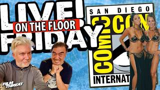 SAN DIEGO COMIC CON 2026 ON THE SHOW FLOOR (FRIDAY) | Film Threat
Chris Gore and Alan Ng walk the show floor on Friday at San Diego Comic-Con 2026! Its so crowded!
Chris and Alan are on the hunt for the one thing they dont need but must have. Prepare for stories that are the stuff of nerd legends! And, as always, its likely Marvel or Doctor Doom or Avengers: Doomsday will become a part of the conversation.
#AvengersDoomsday #SDCC #SanDiegoComicCon #FilmThreatSanDiegoComicCon
ALL THE LINKS!►
https://linktr.ee/filmthreat
T-SHIRTS AND MERCH! Shop Film Threat t-shirts, mugs, merch and more:
https://shop.filmthreat.com/
GET YOUR INDIE FILM REVIEWED BY FILM THREAT! We’ll review anything including your independent movie! Submit your film for review:
https://filmthreat.com/submit-project/
WIN AWARDS! All films reviewed on Film Threat become eligible for our indie movie awards show Award This! Come to the party.
https://linktr.ee/awardthis
INTERVIEWS AND TRAILERS!
See exclusive interviews and indie movie trailers on Film Threat’s Interview and Trailers channels. Subscribe to our other channels for more!
/ @filmthreattrailers
/ @filmthreatinterviews
JOIN US! Join the Film Threat channel to get access to perks including giveaways, member chats and exclusive videos:
/ @filmthreat
Follow Alan Ng
https://linktr.ee/mypalal
Follow Chris Gore
https://linktr.ee/thatchrisgore
3 LIVESTREAMS WEEKLY
We are live three days a week! Join us on Mondays for VERSUS, Wednesdays for HOLLYWOOD ON THE ROCKS and Fridays for movie reviews on the FILM THREAT LIVECAST reviews, TV coverage, entertainment news, filmmaker interviews, debates join the conversation!
SEND US MAIL! Reach Film Threat the old fashioned way and send us your DVD, comic, t-shirt or whatever. Send letters or packages to:
FILM THREAT INTERNATIONAL HQ
5042 Wilshire Blvd. PMB 1500
Los Angeles, CA 90036 USA
Subscribe and watch Film Threat on Rumble:
https://rumble.com/c/FilmThreat
LOCALS
https://filmthreat.locals.com/
Listen to Film Threat on Spotify, iTunes and all audio platforms!
#SupportIndieFilm #FilmThreat
SUBSCRIBE: https://bit.ly/2vlR9zl
Film Threat on iTunes: https://apple.co/2LqWm1V
Film Threat on Soundcloud: https://bit.ly/2LqjSMk
Film Threat on Spotify: https://spoti.fi/2LBBjtM
ATTACK OF THE DOC!
Plus get Chris Gore’s Attack of the Doc! Ultimate Collectors Edition Blu-ray here:
https://shop.filmthreat.com/collectio...
Attack of the Doc! is streaming for free and on VOD:
https://linktr.ee/attackofthedoc
Produced by Chris Gore, Alan Ng and Laurie Ormonde.
Get new movie reviews, interviews and news daily on our website.
http://filmthreat.com/
FAIR USE NOTICE
This video may contain copyrighted material; the use of which has not been specifically authorized by the copyright owner. We are making such material available for the purposes of criticism, comment, review and news reporting which constitute the fair use of any such copyrighted material as provided for in section 107 of the US Copyright Law. Not withstanding the provisions of sections 106 and 106A, the fair use of a copyrighted work for purposes such as criticism, comment, review and news reporting is not an infringement of copyright. SAN DIEGO COMIC CON 2026 ON THE SHOW FLOOR (FRIDAY) | Film Threat