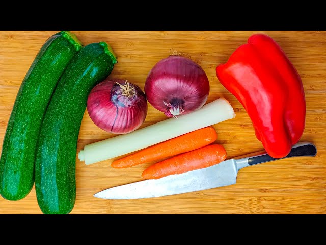 Cuántas maneras de cortar verduras conoces?