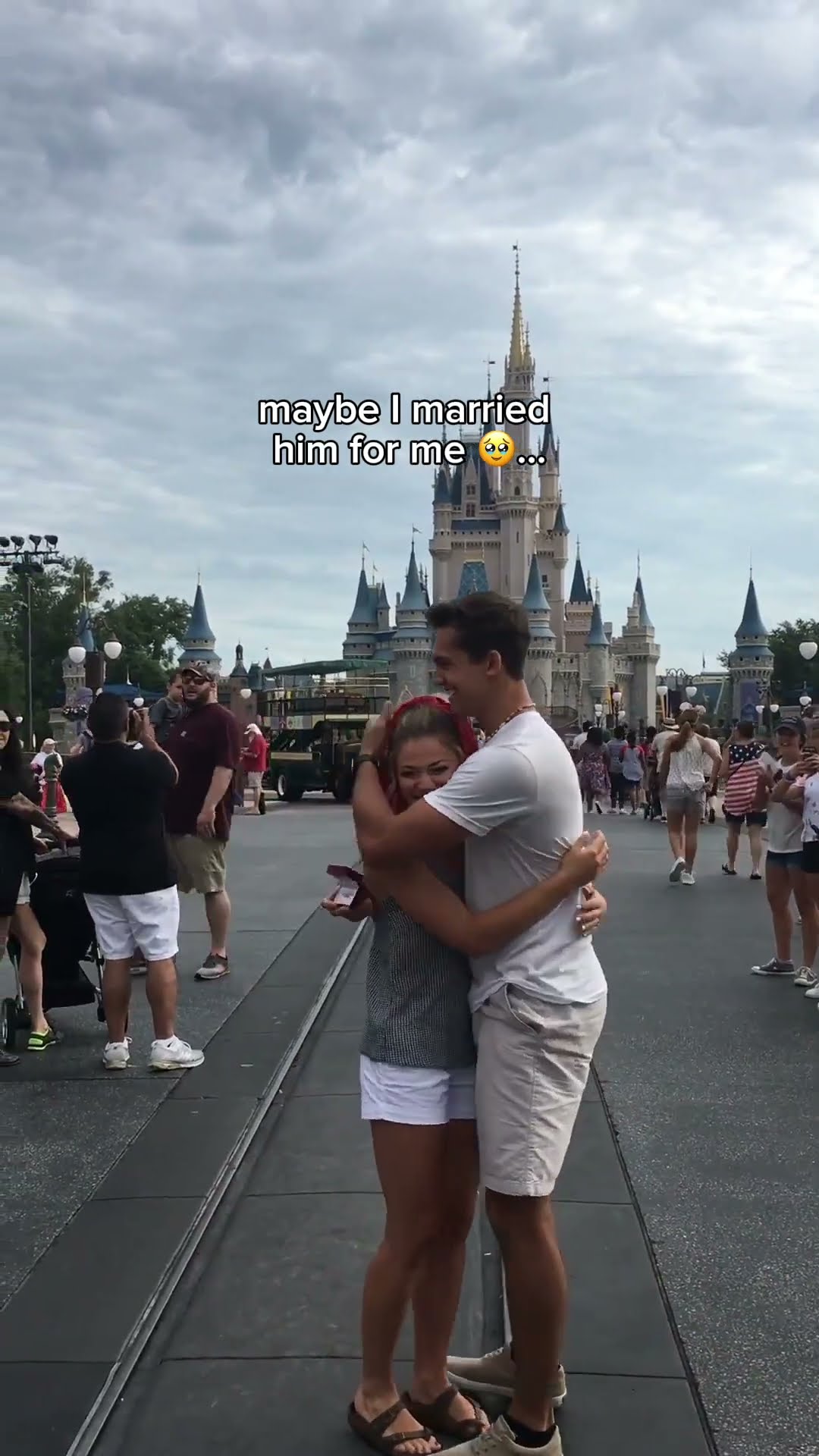 Maybe I married him for me...