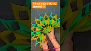 easy and beautiful craft paper decoration ideas