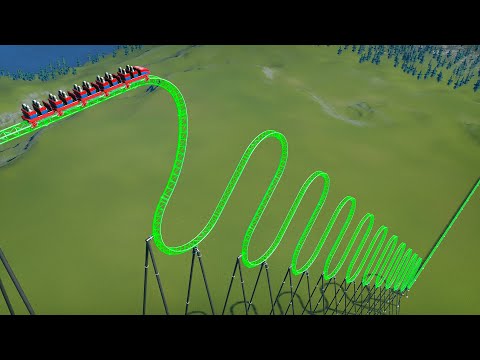 Waves Down Roller Coaster #2 – Planet Coaster