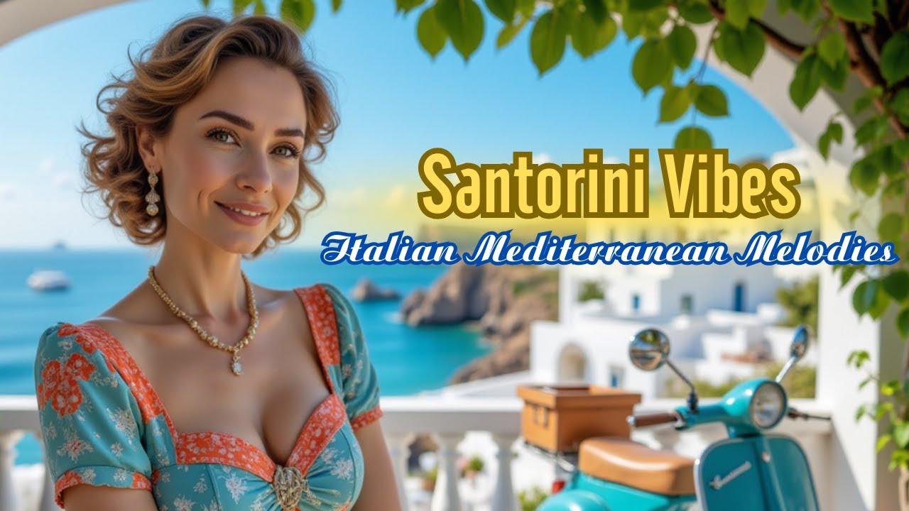 Mediterranean Melodies 🎶 2+ Hours Soothing Italian Music & Scenic Coastal Escapes 🏖️