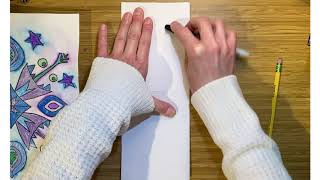Pencil transfer radial winter design