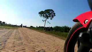 Thakurgaon Airport Timelapse With Suzuki Gixxer