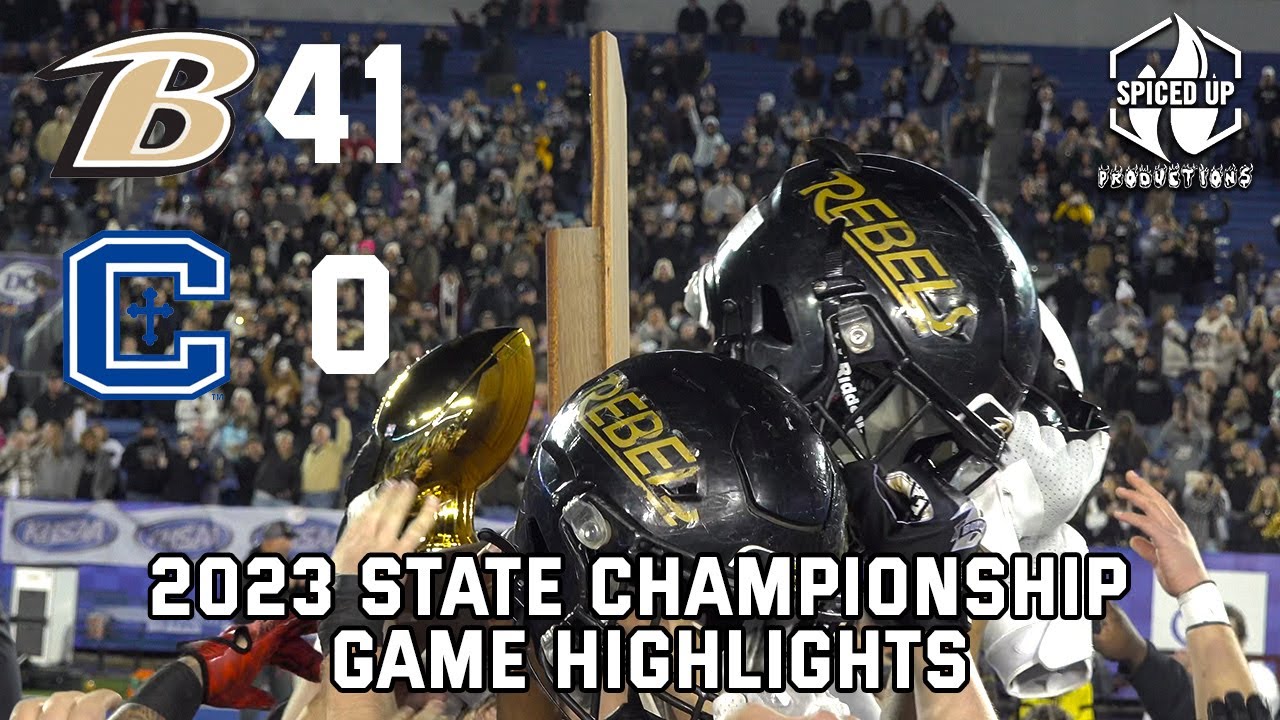 2023 4A Kentucky State Championship Highlights: Boyle County 41, Covington Catholic 0