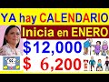 YA HAY CALENDARIO PAGO DOBLE 29 DE ENERO AL 23 DE FEBRERO; ENTREGA DE TARJETAS 65 Y MAS DE DICIEMBRE