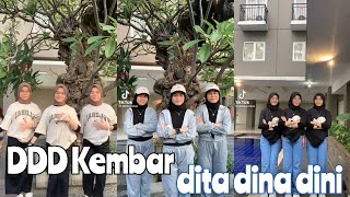 Kumpulan Tik tok DDD Kembar Dita Dina Dini Terbaru 2021 || PART 1