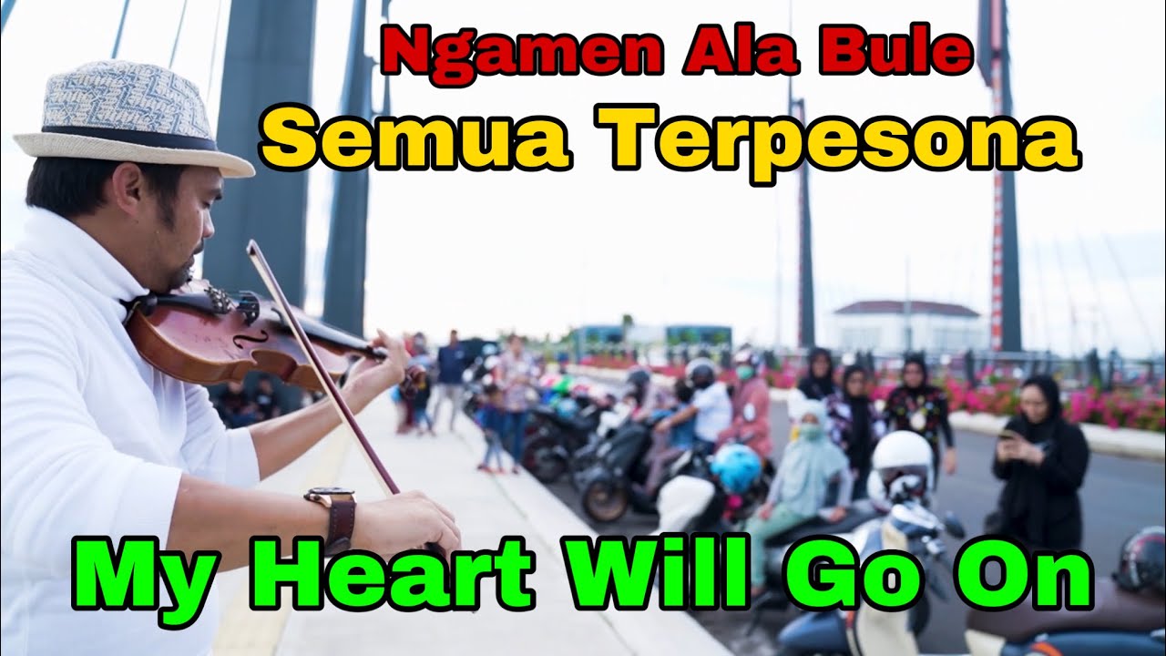 ⁣My heart Will Go On _ Ngamen Ala Bule _ Street Violin Performance