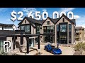 Inside a 2650000 modern craftsman home in calgary alberta canada  propertygrams mansion tour