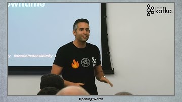 Apache Kafka + Flink + Druid Meetup: Opening Words