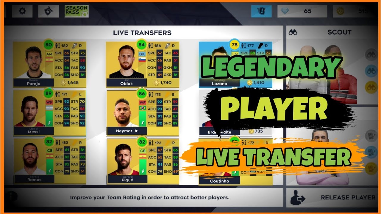 How To Get Legendary Player In Live Transfer | DLS 21 | Hyena Gaming 🔥