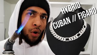 HOW TO MAKE A HYBRID CUBAN // FIGARO CHAIN (NEVER SEEN BEFORE)