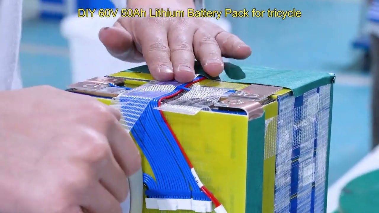 DIY 60V 50AH lithium Battery pack for tricycle!